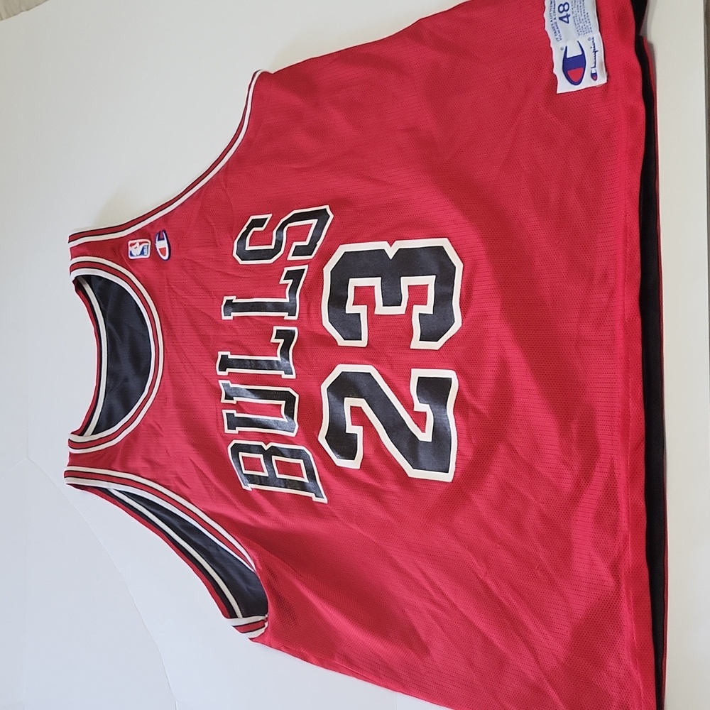 VintageChampion Chicago Bulls Michael Jordan Reversable jersey